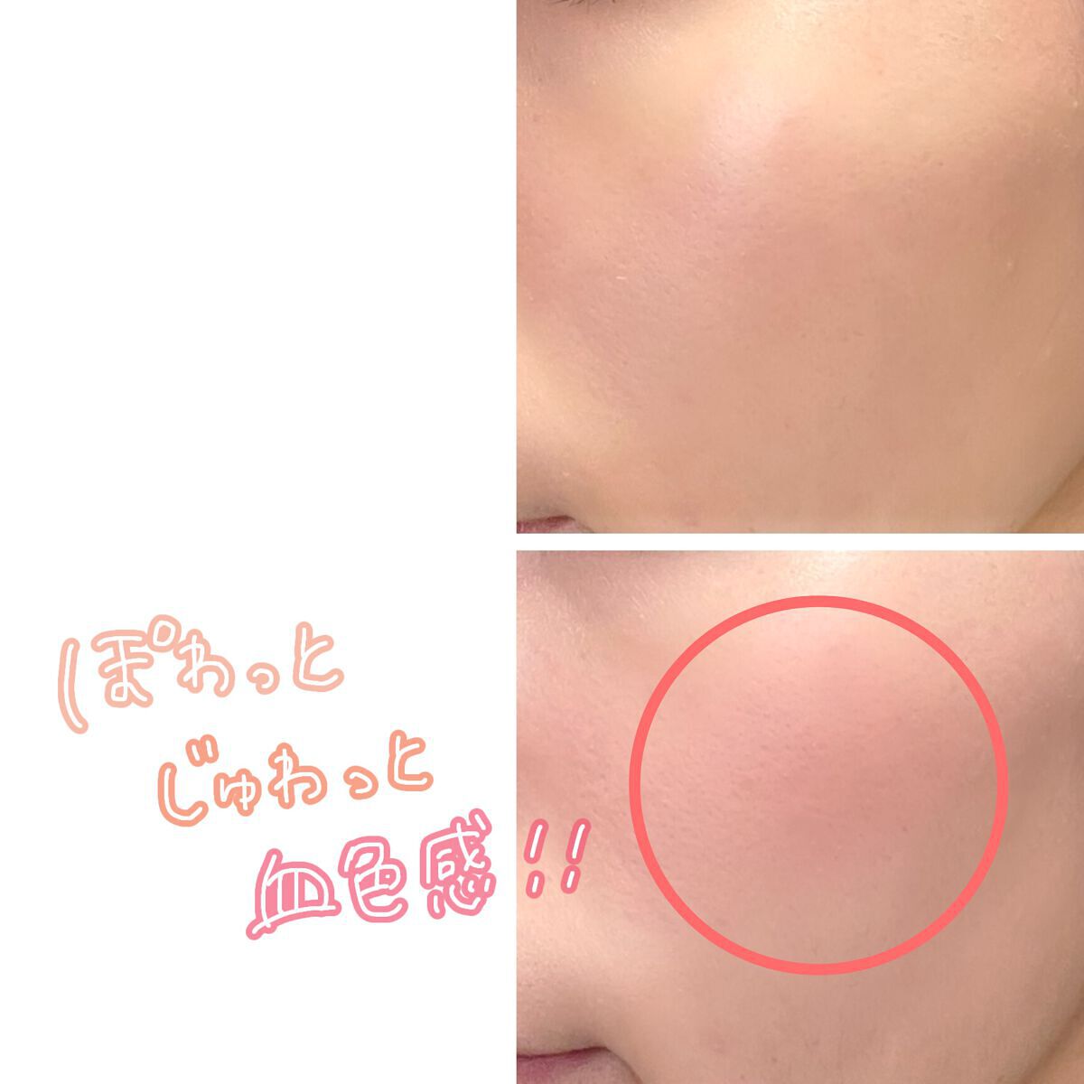 ベアブラッシャー パフ付き/フォレンコス/パウダーチークを使ったクチコミ（2枚目）