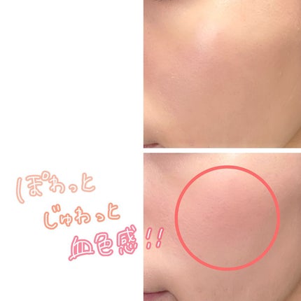 ベアブラッシャー パフ付き/フォレンコス/パウダーチークを使ったクチコミ(2枚目)