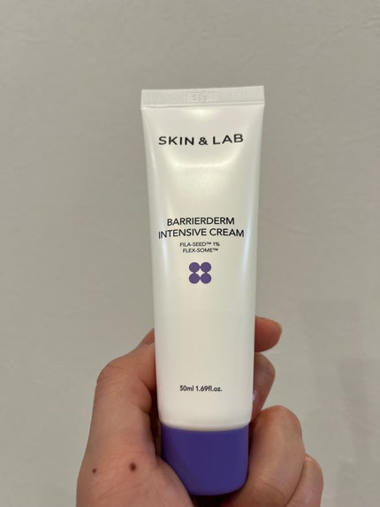 バリアダームモイストクリーム/SKIN&LAB/フェイスクリームを使ったクチコミ(3枚目)