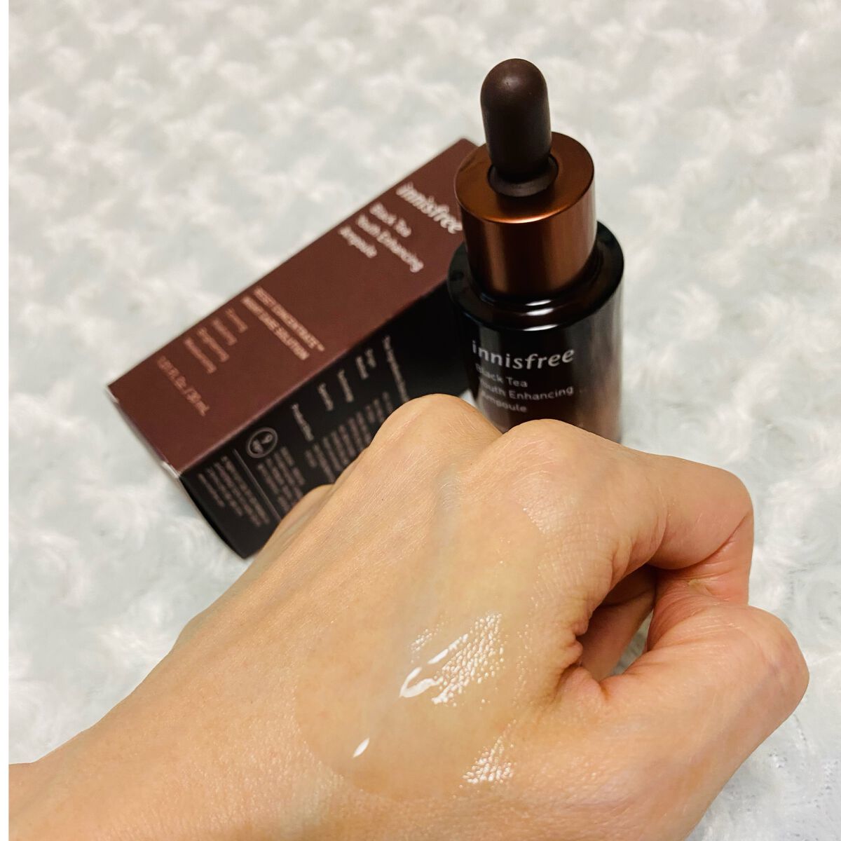 ブラックティー ユース セラム/innisfree/美容液を使ったクチコミ(3枚目)