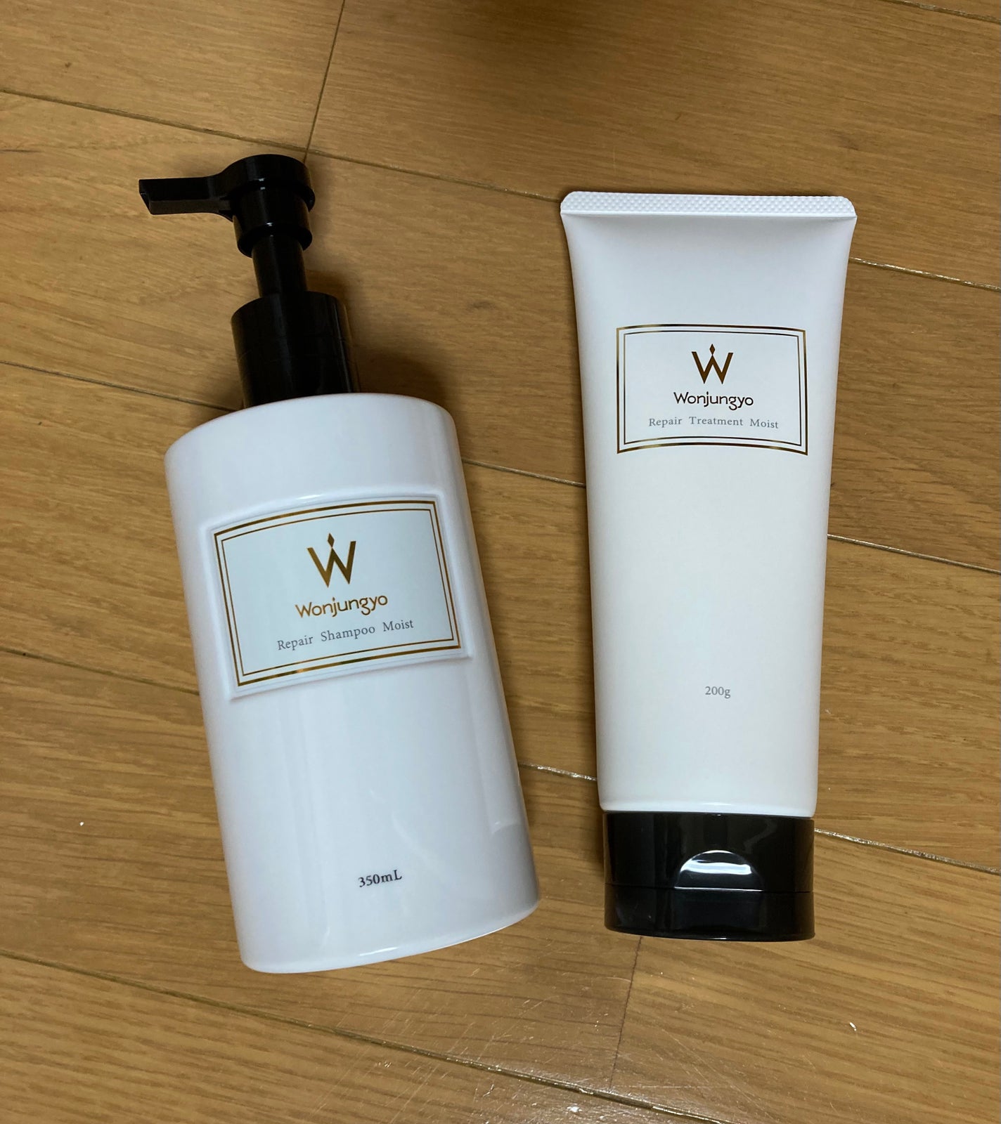 ウォンジョンヨ リペアシャンプー モイスト/リペアトリートメント モイスト/Wonjungyo/市販シャンプーを使ったクチコミ(1枚目)