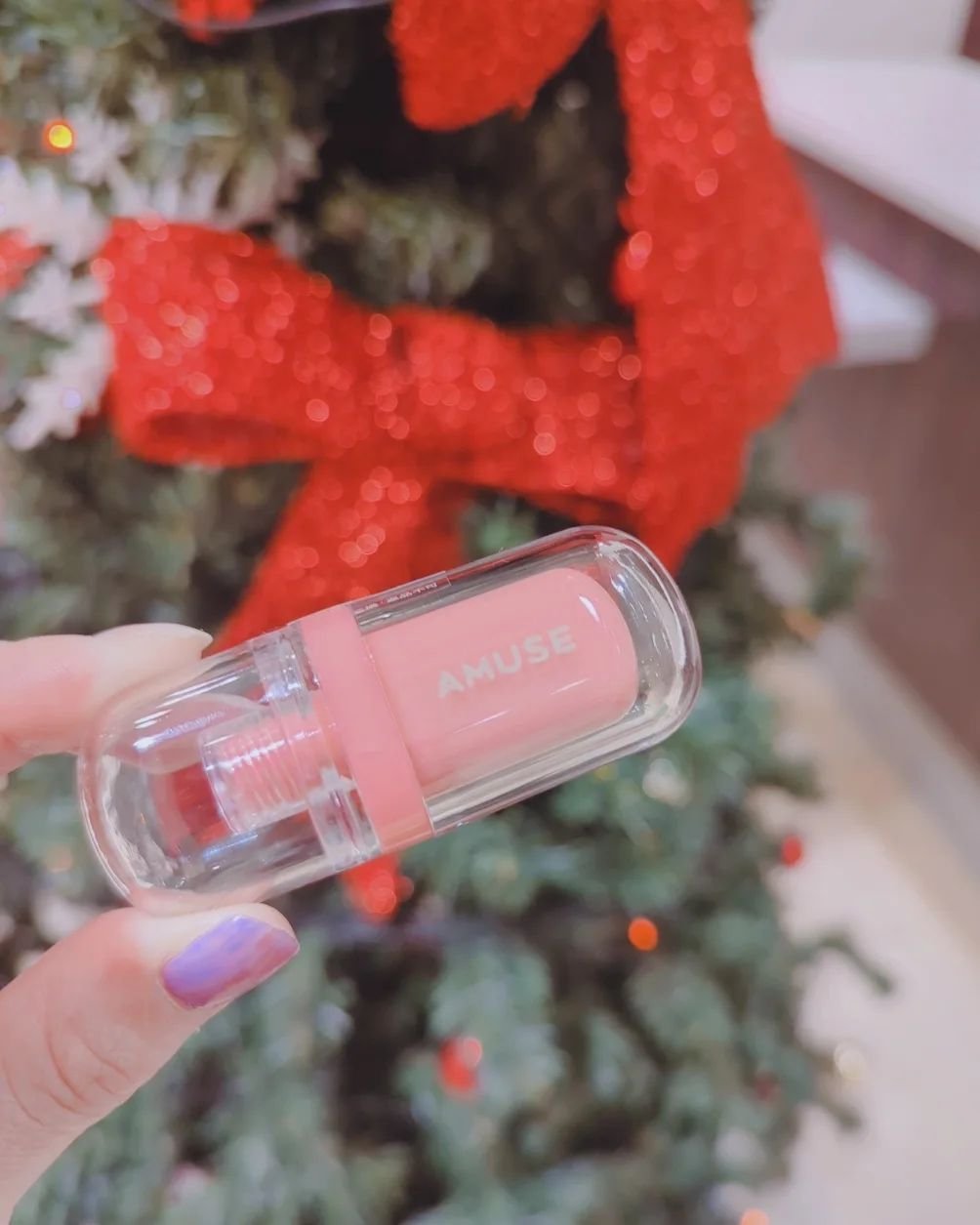 ジェルフィットティント/AMUSE/リップティントを使ったクチコミ（1枚目）