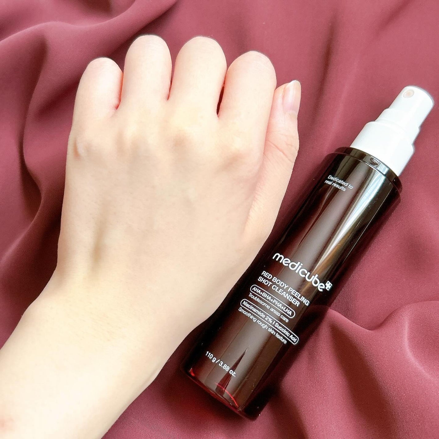 ボディアクネピーリングショット/MEDICUBE/ネック・デコルテケアを使ったクチコミ(5枚目)