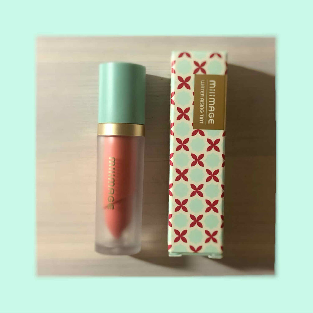 ウォーターライジングティント/MILIMAGE/リップティントを使ったクチコミ（2枚目）