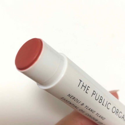 オーガニック認証 精油カラーリップスティック/THE PUBLIC ORGANIC/口紅を使ったクチコミ(2枚目)