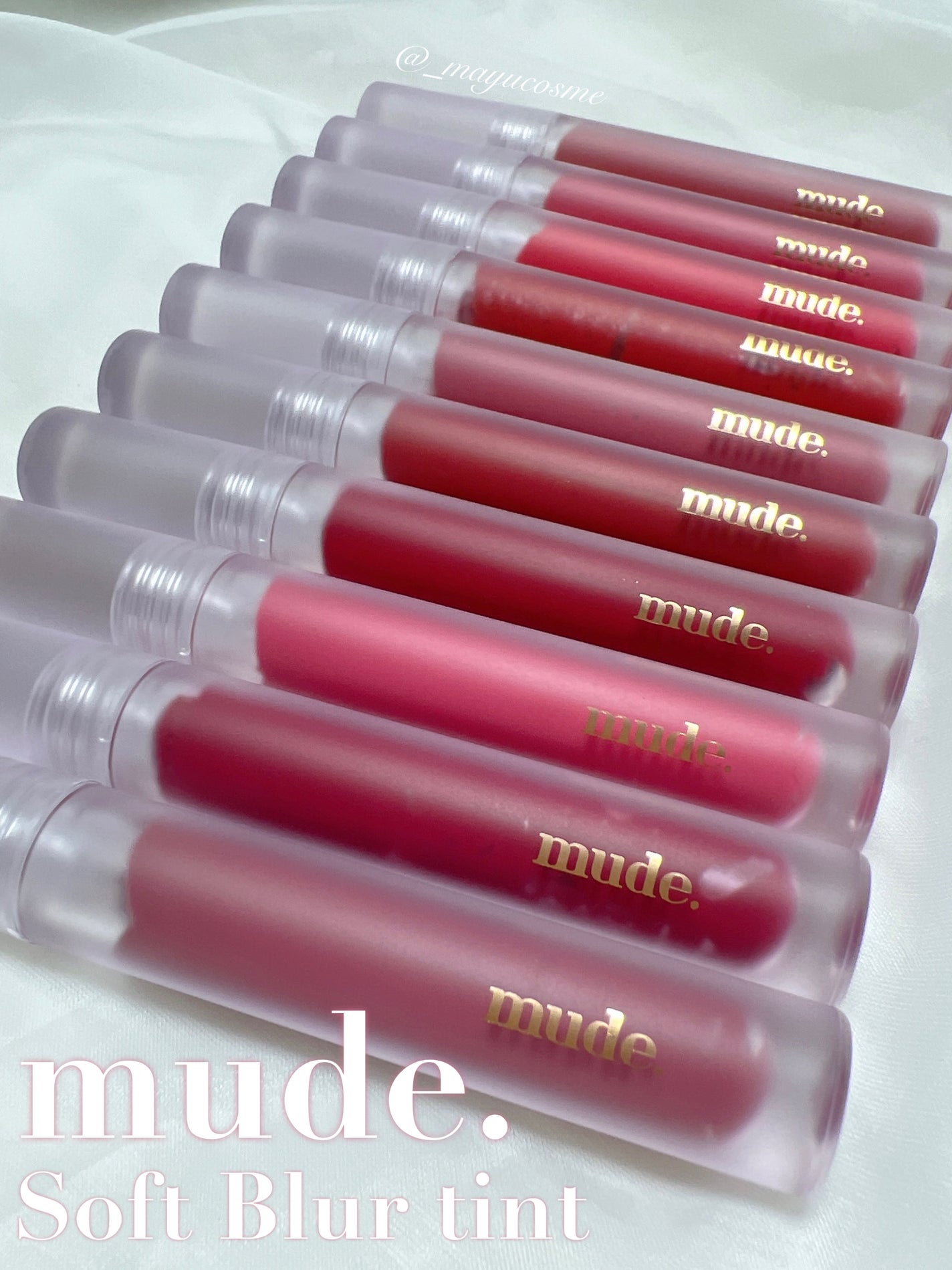 ソフトブラーティント/mude/リップティントを使ったクチコミ(1枚目)