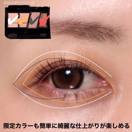 デザイニングブラウンアイズ/KATE/アイシャドウパレットを使ったクチコミ(8枚目)