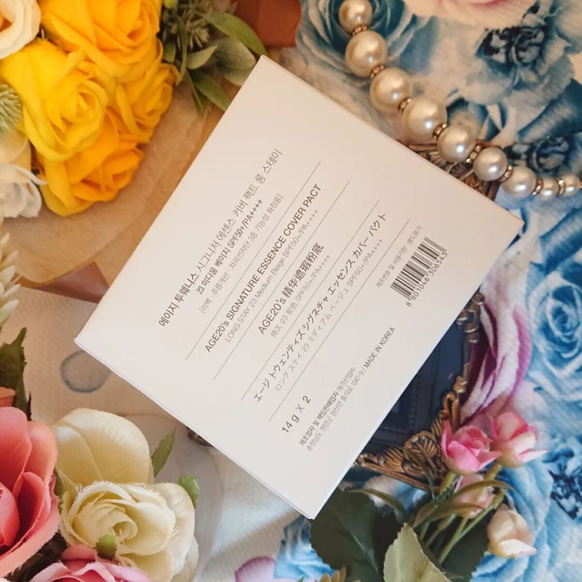 シグネチャーエッセンスカバーパクト ロングステイ/AGE20’s/クッションファンデーションを使ったクチコミ(6枚目)