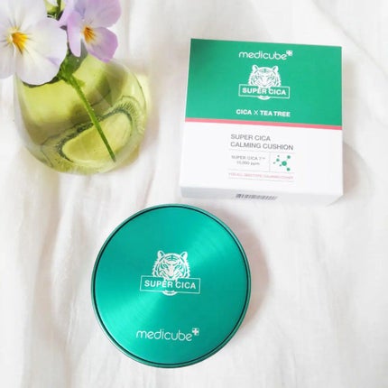 スーパーシカクッション/MEDICUBE/クッションファンデーションを使ったクチコミ(2枚目)