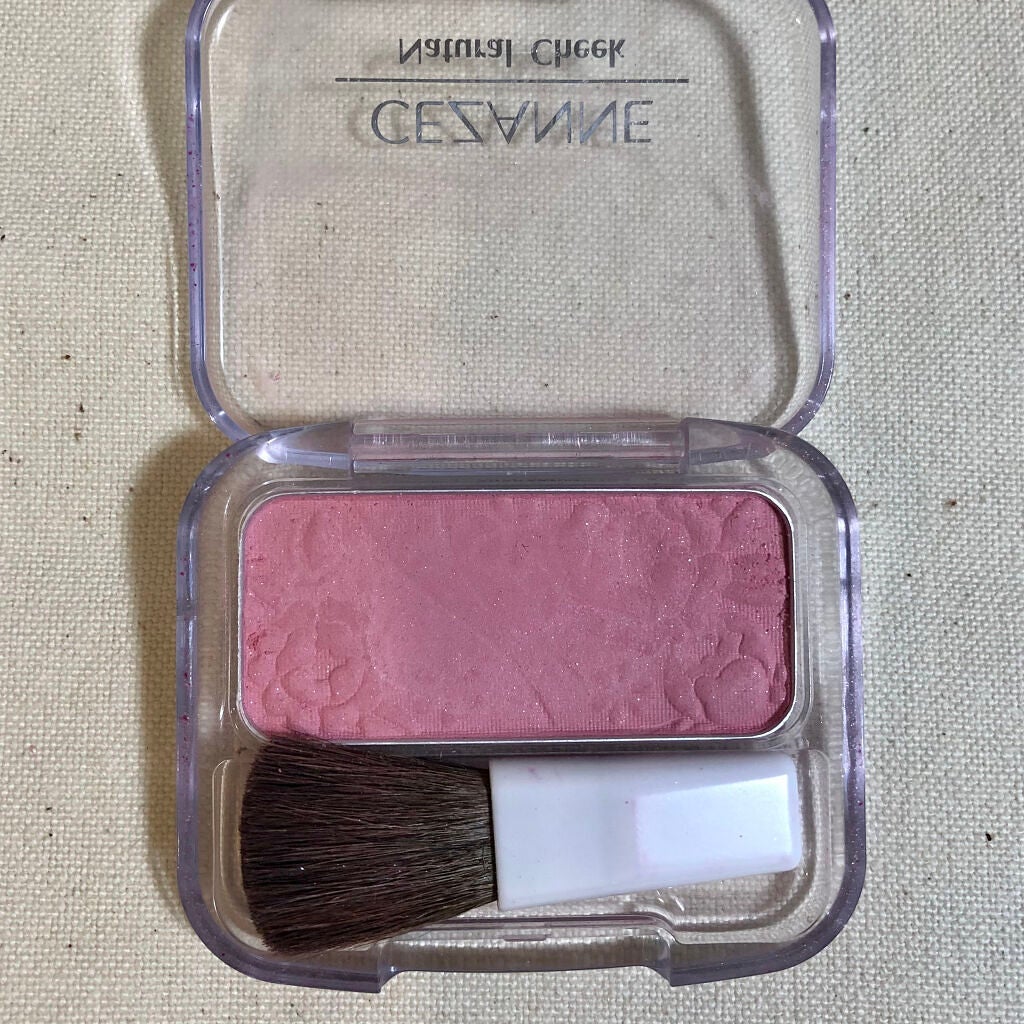 ナチュラル チークN/CEZANNE/パウダーチークを使ったクチコミ(3枚目)