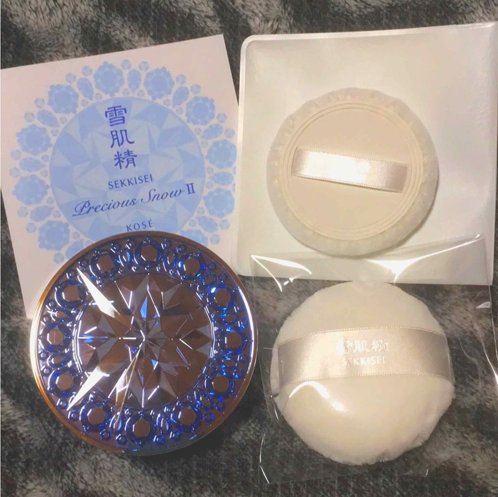 プレシャススノーⅢ/雪肌精/プレストパウダーを使ったクチコミ(1枚目)