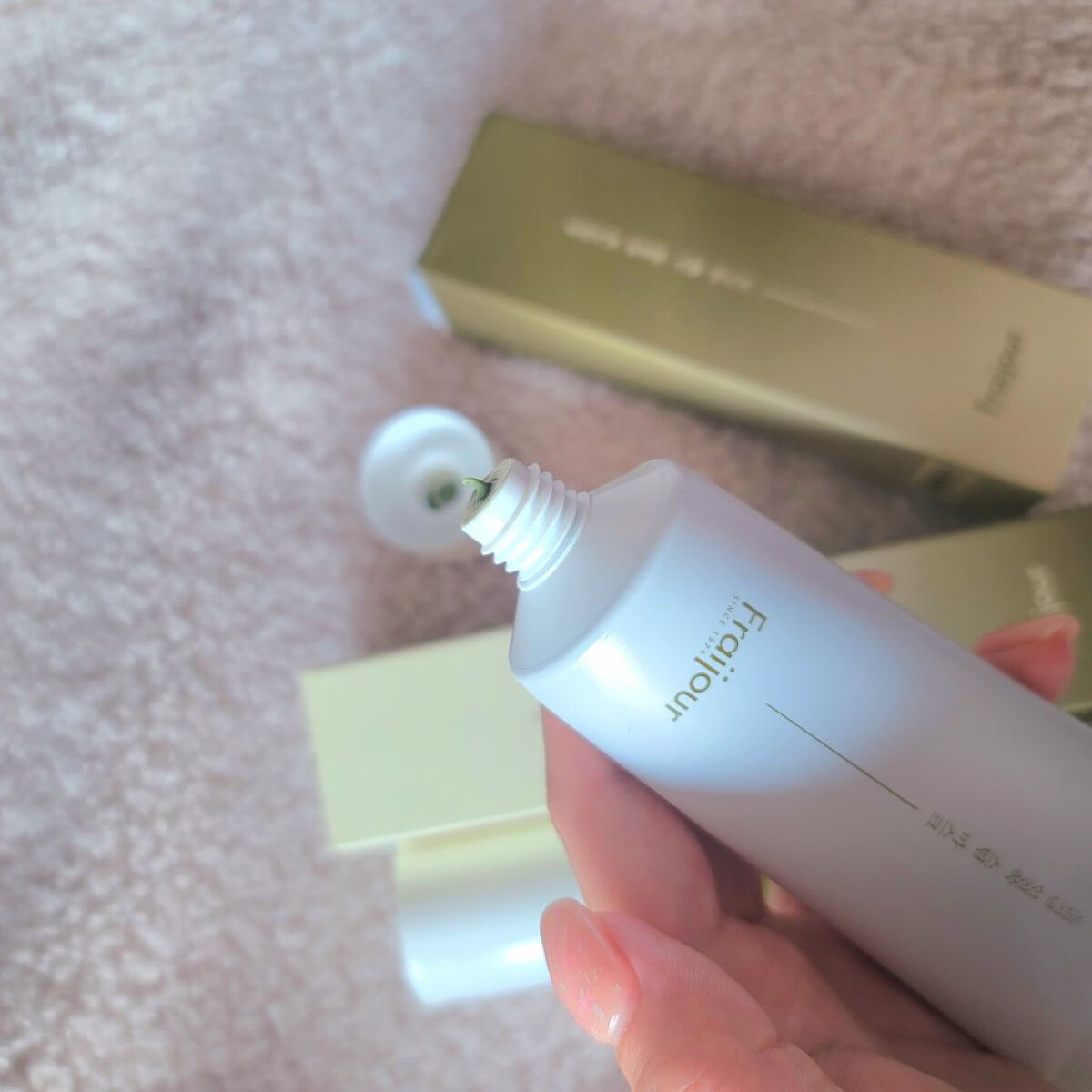 カワラヨモギ スチームマスク /Fraijour/洗い流すパック・マスクを使ったクチコミ（2枚目）