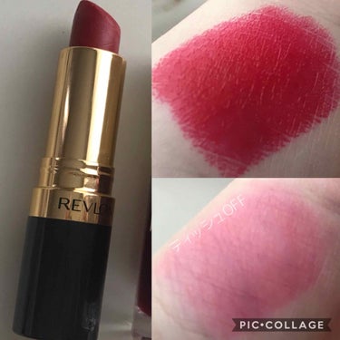 スーパー ラストラス リップスティック/REVLON/口紅を使ったクチコミ（4枚目）