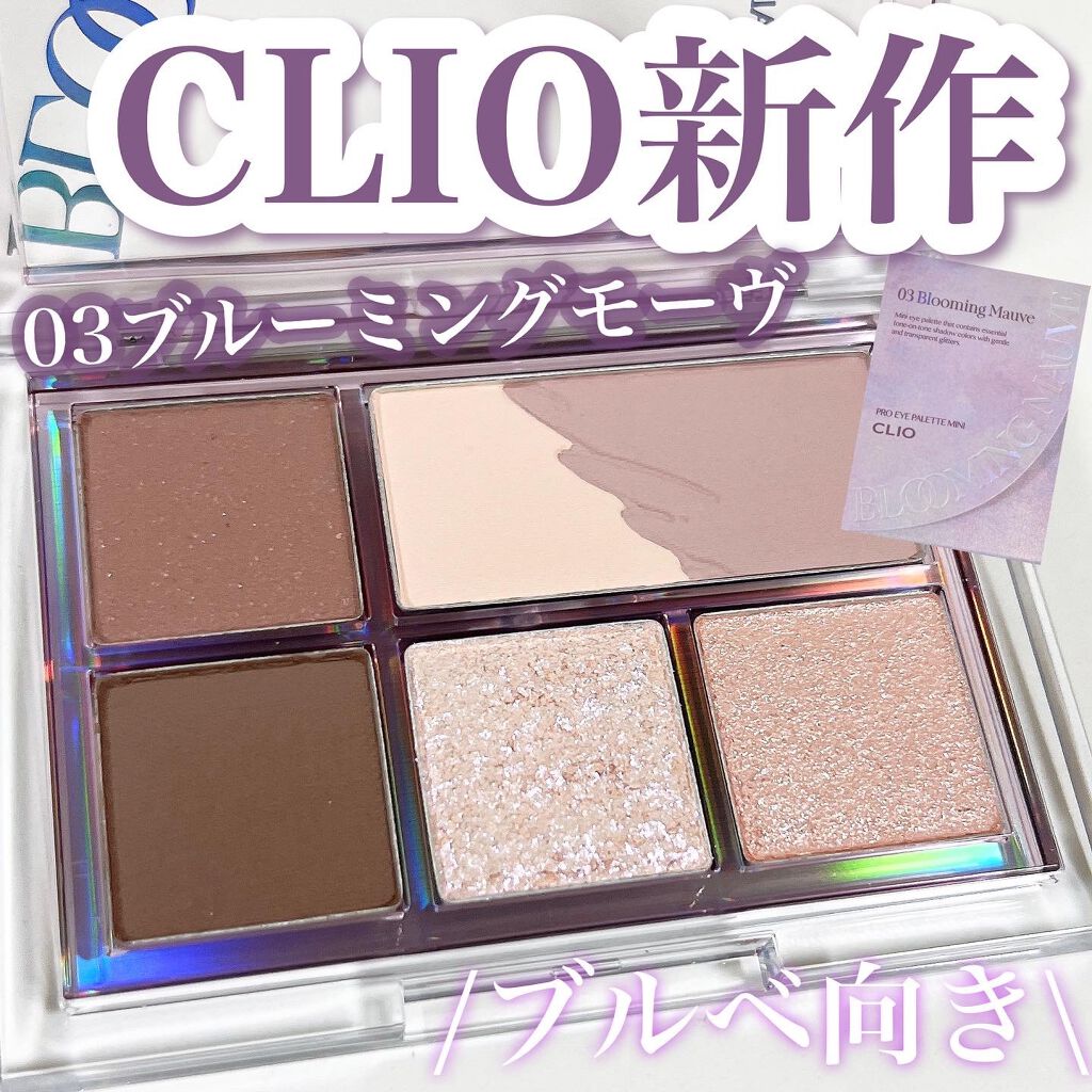 プロ アイパレット ミニ/CLIO/アイシャドウパレットを使ったクチコミ(1枚目)