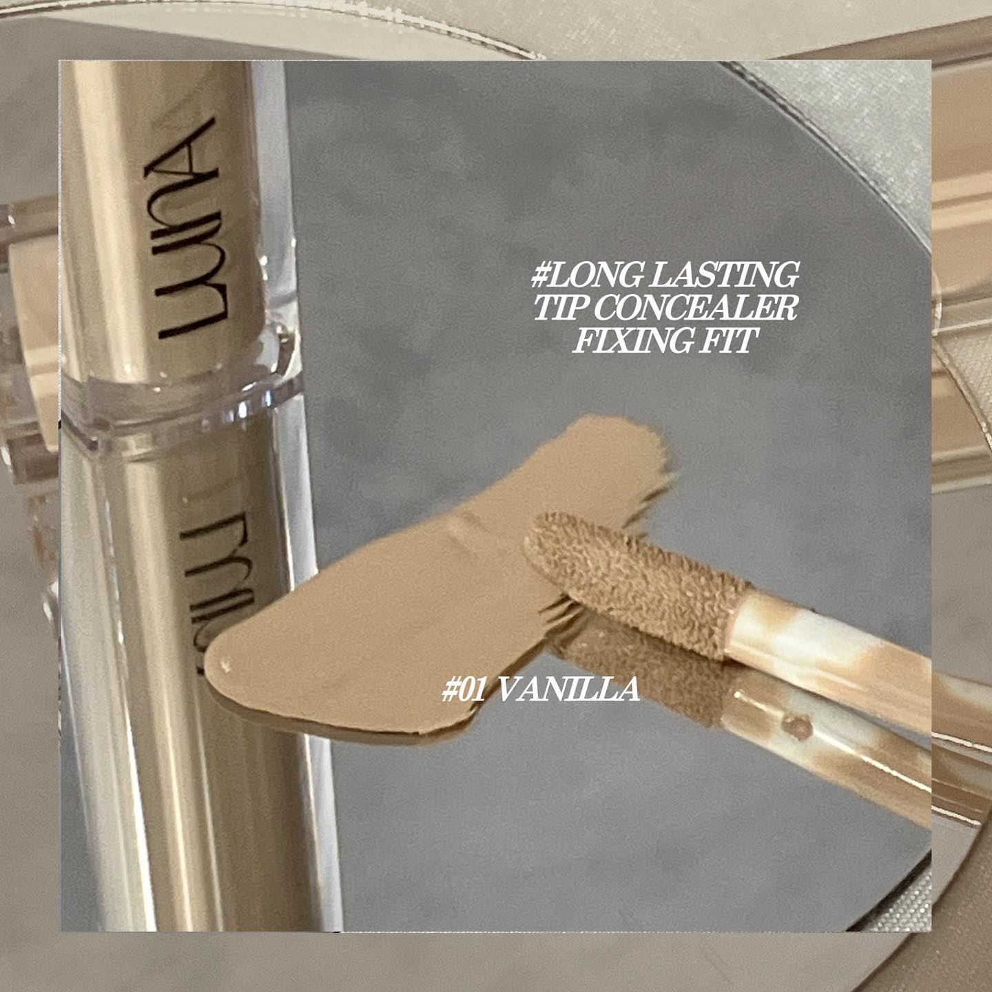 ロングラスティングチップコンシーラーフィックシングフィット/LUNA/リキッドコンシーラーを使ったクチコミ（2枚目）