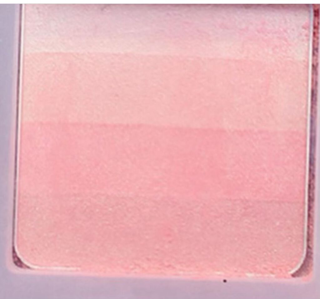 グラデーションチーク N GC01 ローズピンク/excel/パウダーチークを使ったクチコミ（2枚目）