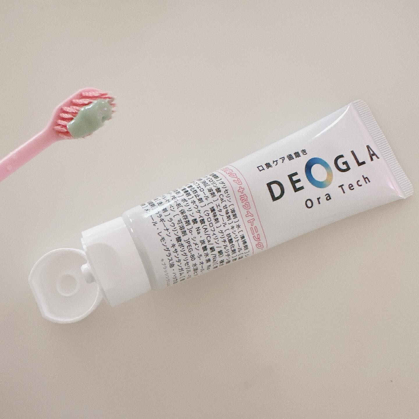 デオグラオーラテック ＋ホワイトニング/DEOGLA/歯磨き粉を使ったクチコミ（2枚目）