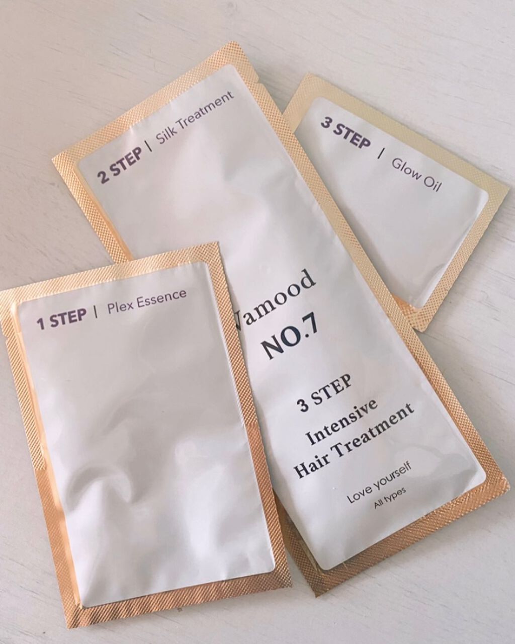 インテンシブ ヘアトリートメント 3STEP/Vamood/洗い流すヘアトリートメントを使ったクチコミ(1枚目)