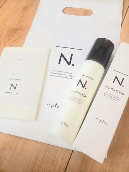 N. スタイリングセラム/N./ヘアミルクを使ったクチコミ(1枚目)