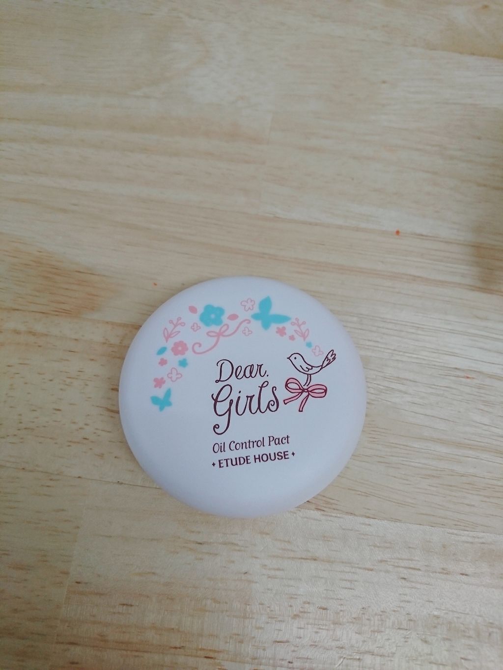 ディア ガールズ オイルコントロール パクト/ETUDE/プレストパウダーを使ったクチコミ(4枚目)