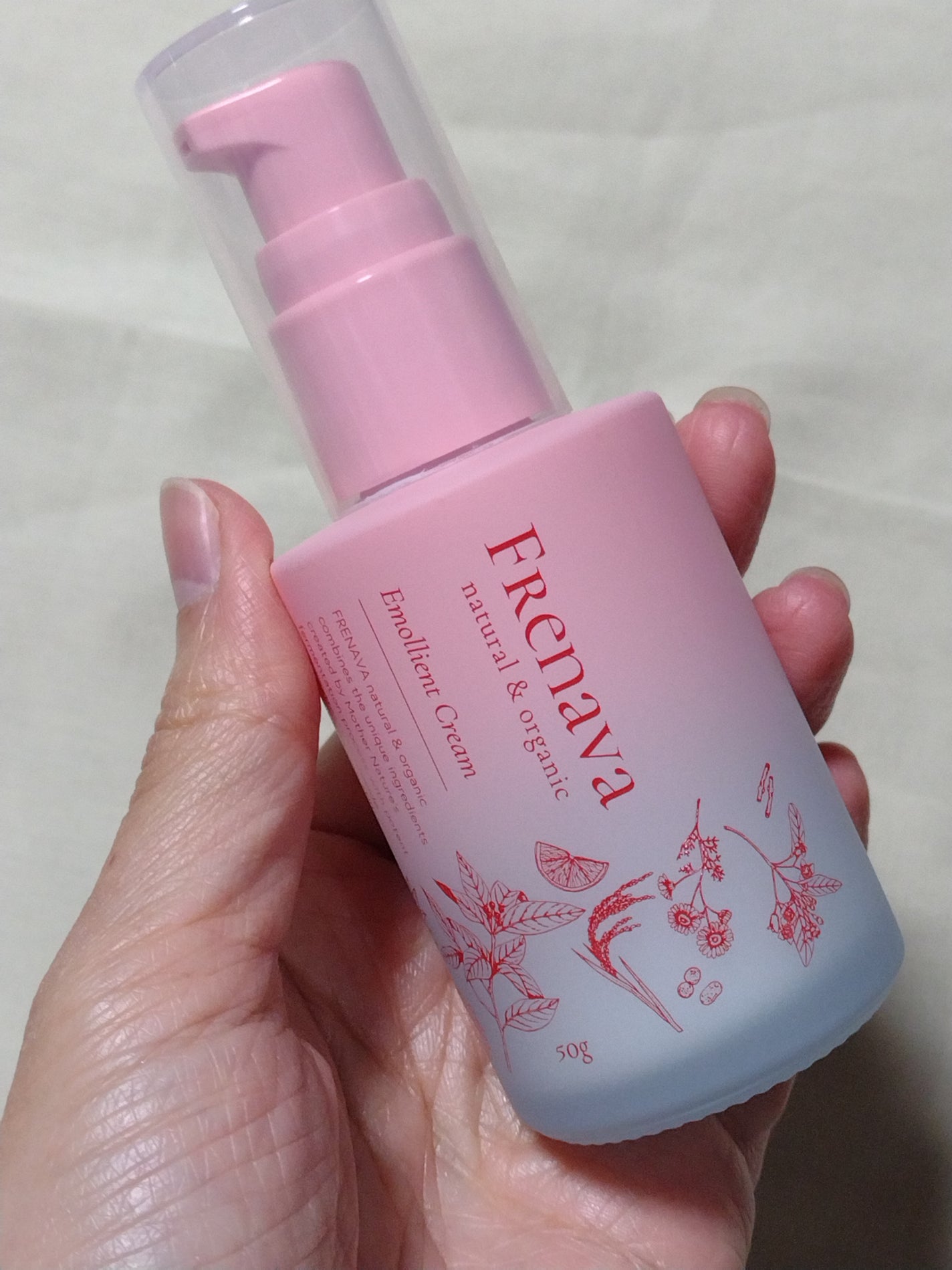 エモリエントクリーム/FRENAVA natural&organic/フェイスクリームを使ったクチコミ(3枚目)