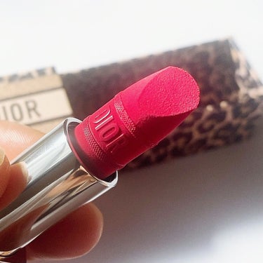 ルージュ ディオール 757 ピンク ポウ ベルベット（生産終了）/Dior/口紅の画像