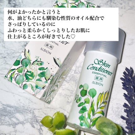 薬用スキンコンディショナーエッセンシャル N/ALBION/化粧水を使ったクチコミ(4枚目)