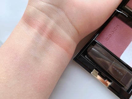 ピュア カラー ブラッシュ/SUQQU/パウダーチークを使ったクチコミ(3枚目)