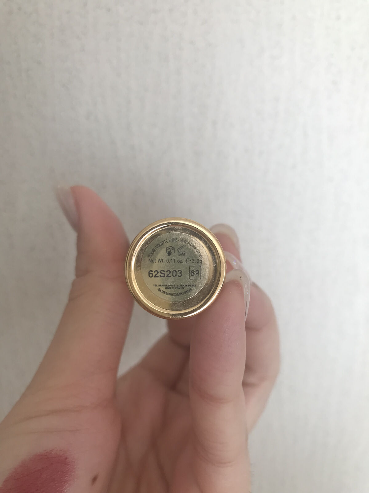 ルージュ ヴォリュプテ シャイン/YVES SAINT LAURENT BEAUTE/口紅を使ったクチコミ（3枚目）