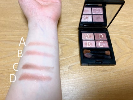 ミネラルクラッシィシャドー/エトヴォス/アイシャドウパレットを使ったクチコミ(2枚目)