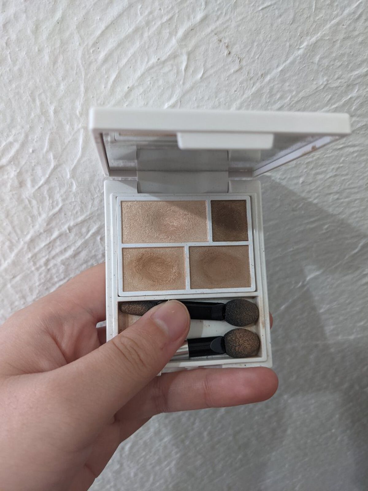 ミネラルシルクアイズパレット メイズブラウン/ヴァントルテ/アイシャドウパレットを使ったクチコミ（3枚目）