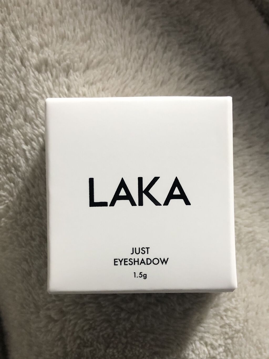 ジャストアイシャドウ/Laka/単色アイシャドウを使ったクチコミ（1枚目）