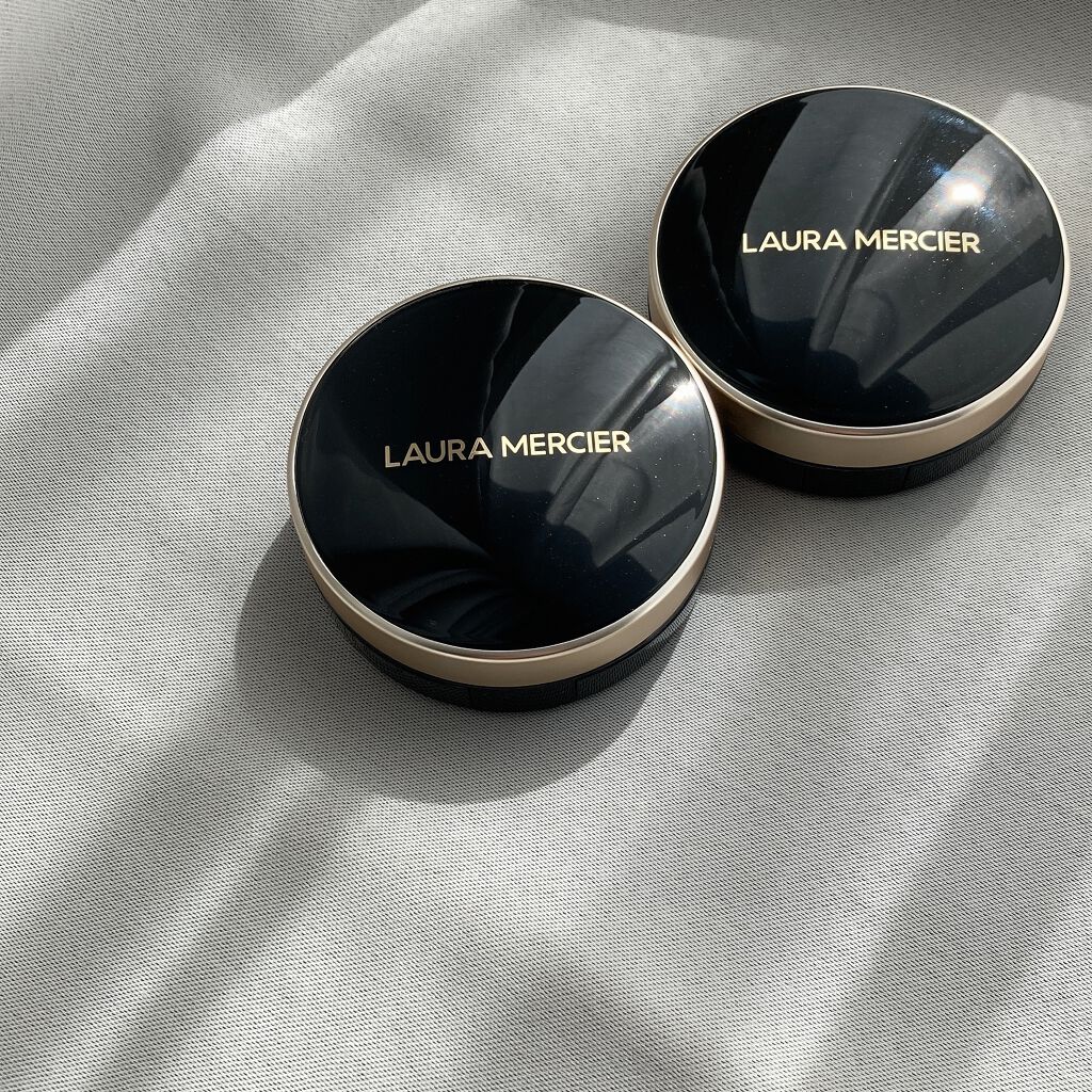 フローレス ルミエール ラディアンス パーフェクティング クッション 0C1/ローラ メルシエ/クッションファンデーションを使ったクチコミ（3枚目）