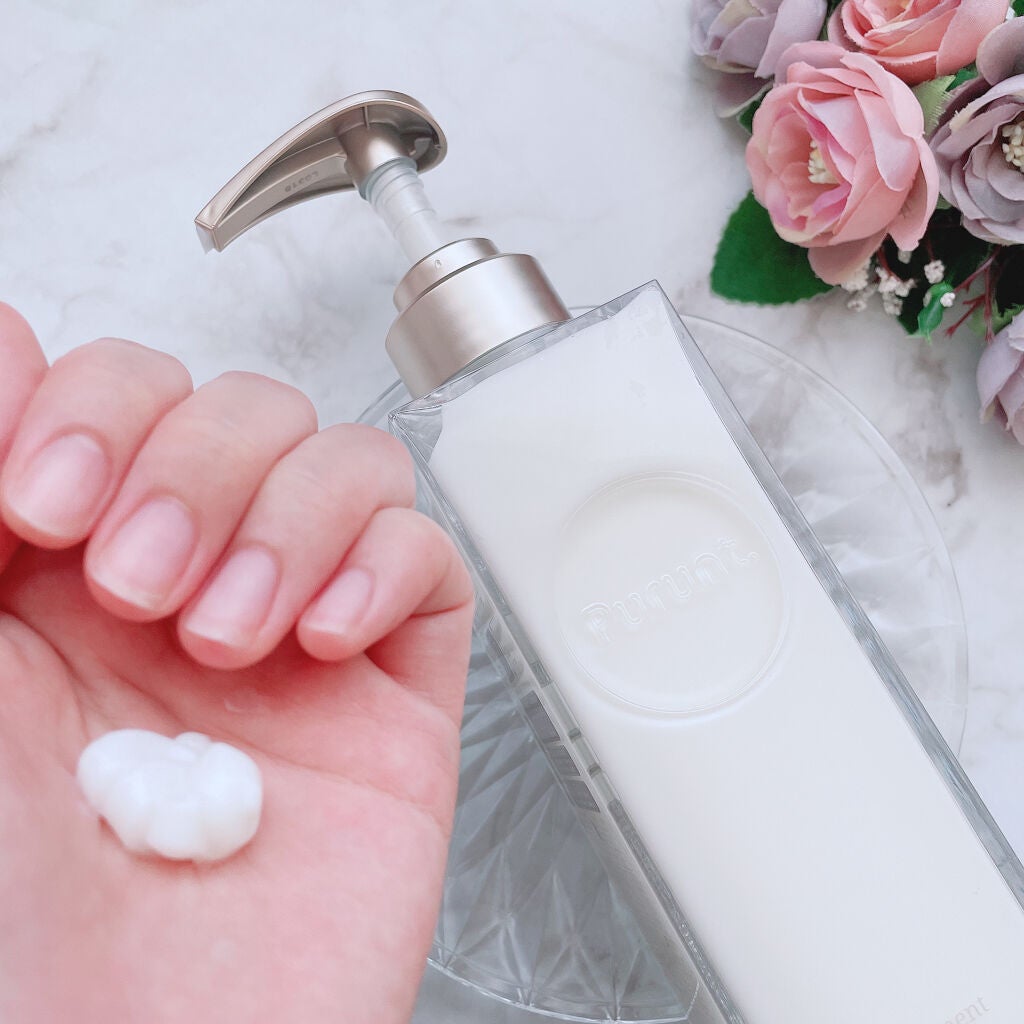 プルント モイストリッチ美容液シャンプー/モイストリッチリペア美容液トリートメント/Purunt./市販シャンプーを使ったクチコミ(4枚目)