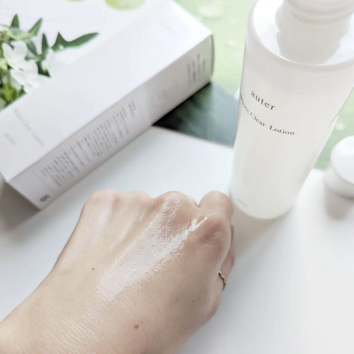 ホワイトクリアローション モイスト/Auter化粧品/化粧水を使ったクチコミ(5枚目)