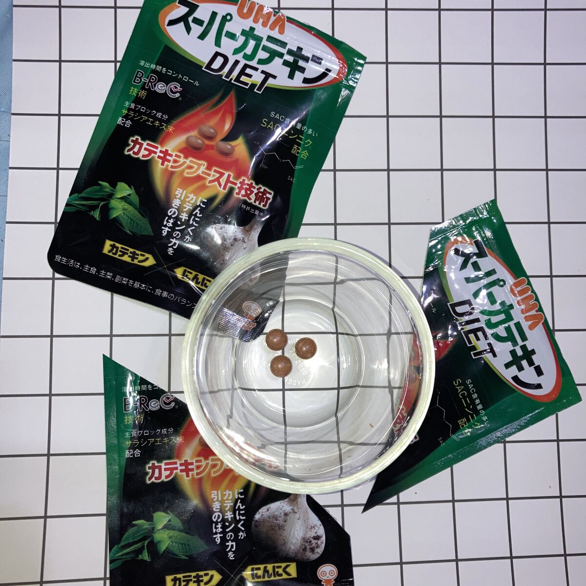 スーパーカテキンDIET/UHA味覚糖/ボディサプリメントを使ったクチコミ（3枚目）