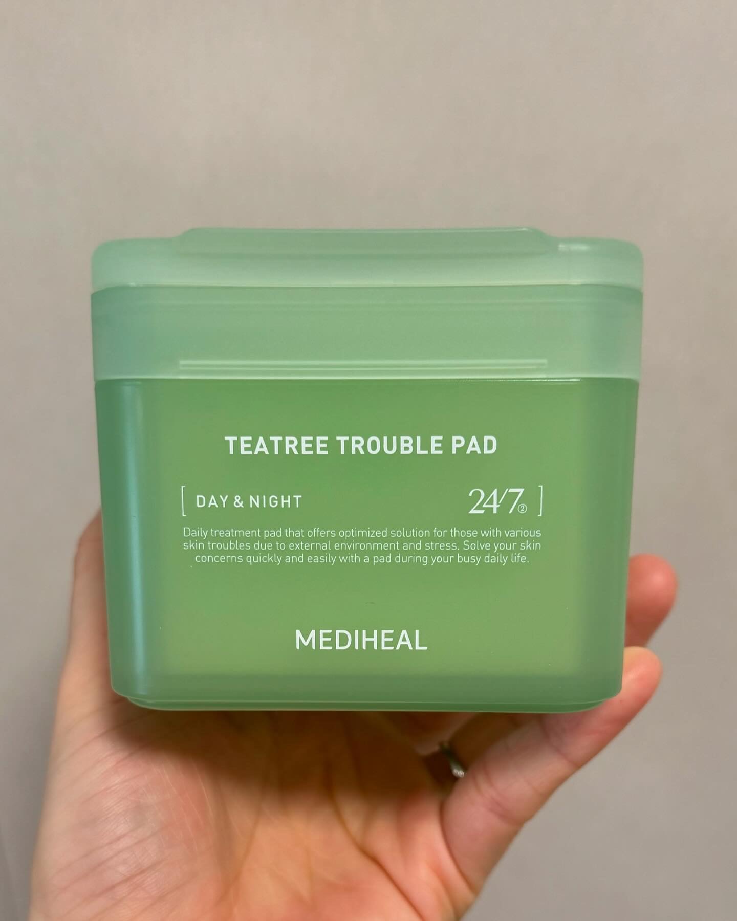 ティーツリー トラブルパッド/MEDIHEAL/トナーパッドを使ったクチコミ（1枚目）