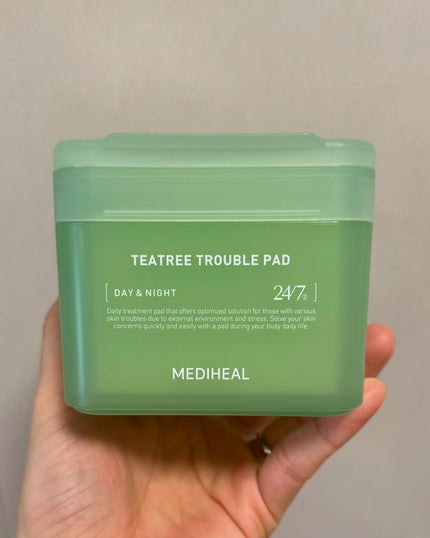 ティーツリー トラブルパッド/MEDIHEAL/トナーパッドを使ったクチコミ(1枚目)
