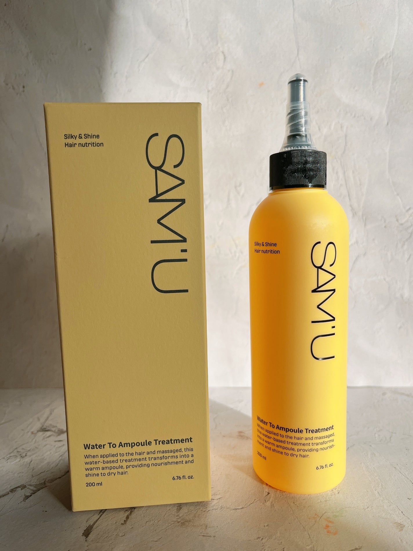 ウォータートゥーアンプルトリートメント/SAM'U/アウトバストリートメントを使ったクチコミ(4枚目)