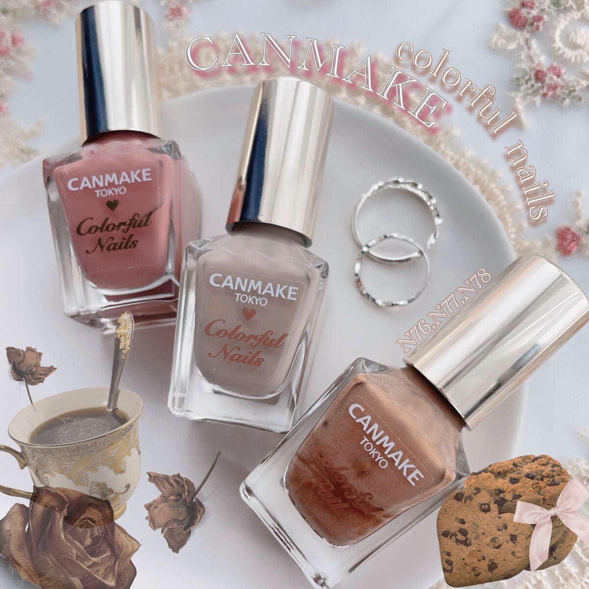 カラフルネイルズ/キャンメイク/マニキュアを使ったクチコミ(1枚目)