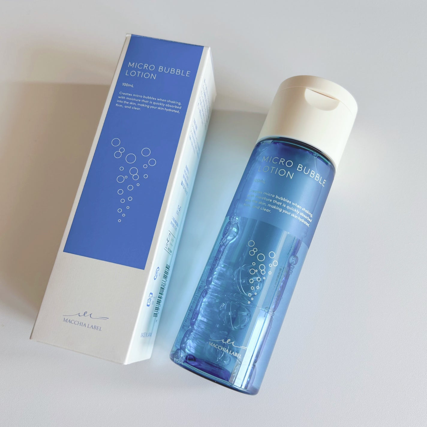 薬用マイクロバブルローション/Macchia Label/化粧水を使ったクチコミ(1枚目)