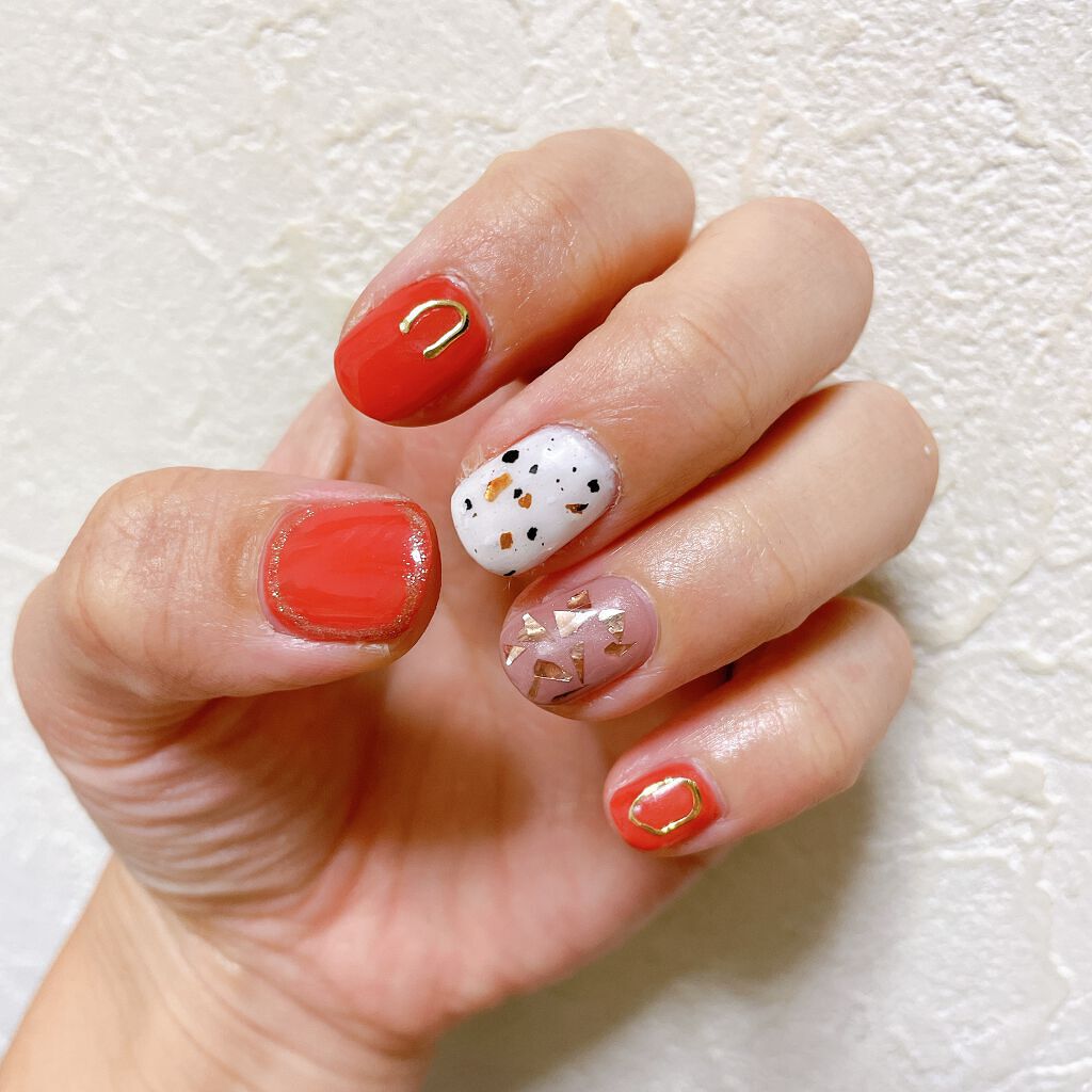 ジェルネイル(ライト対応)/セリア/ジェルネイルを使ったクチコミ(6枚目)