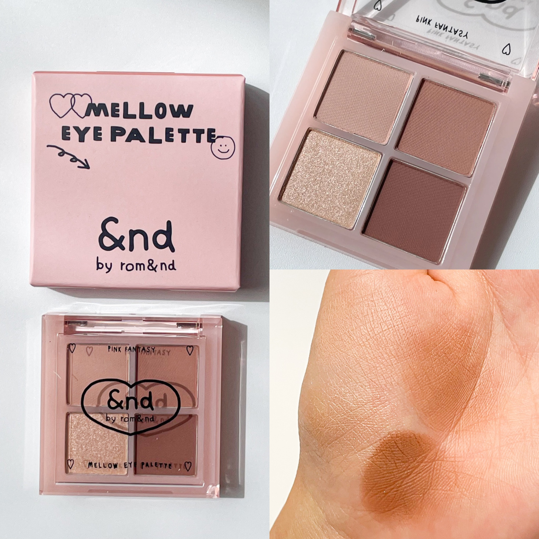 アンドバイロムアンド　メロウアイパレット/&nd by rom&nd/アイシャドウパレットを使ったクチコミ（2枚目）