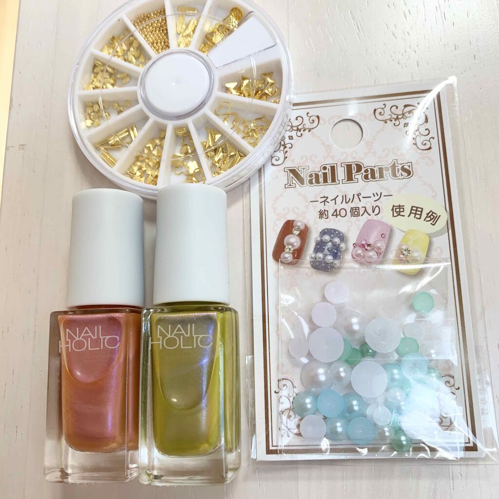 ネイルパーツ/セリア/ネイルチップ・パーツを使ったクチコミ(3枚目)