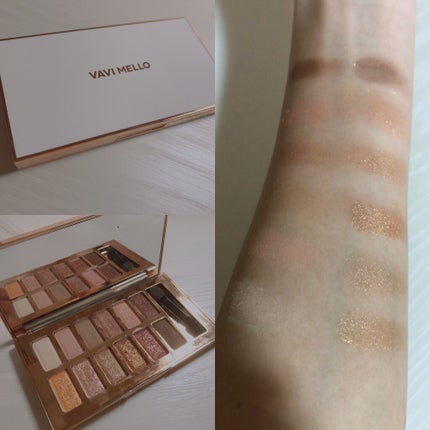 バレンタインボックス/VAVI MELLO/アイシャドウパレットを使ったクチコミ(2枚目)