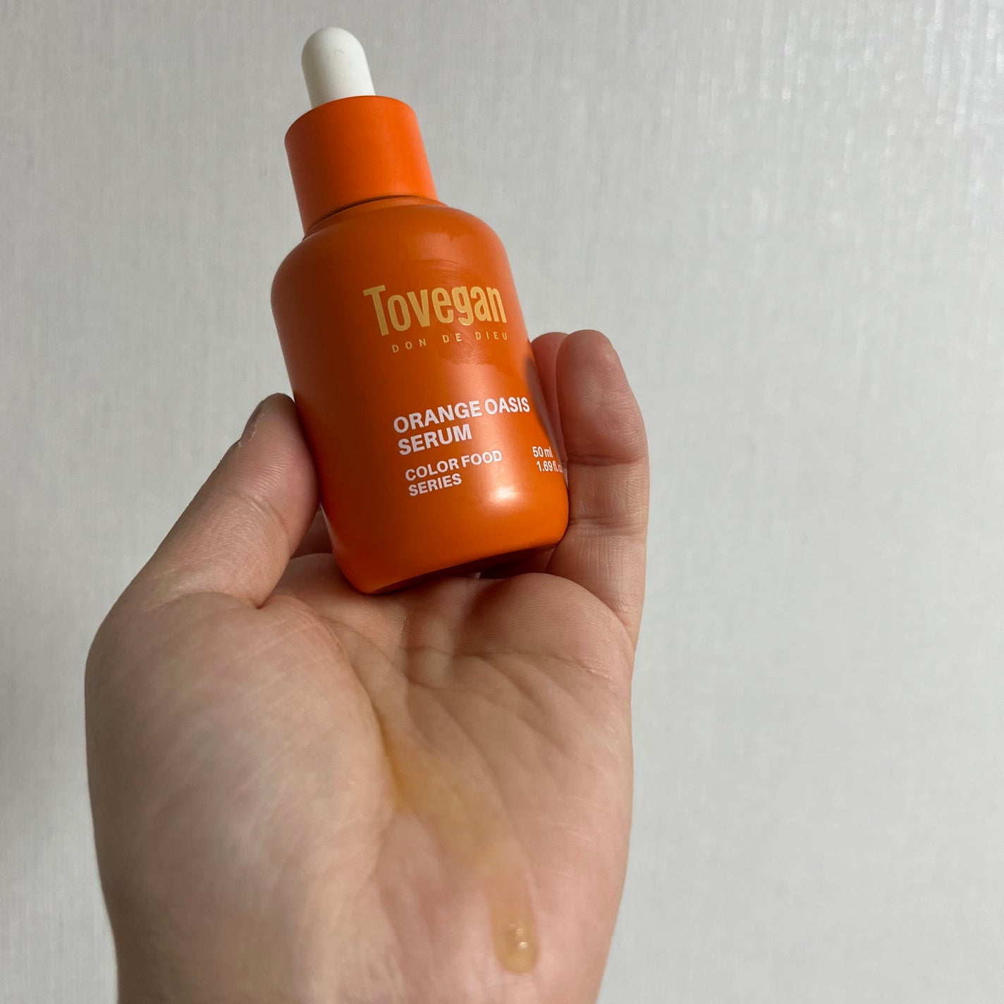 カラーフードシリーズオレンジオアシスセラム/Tovegan/美容液を使ったクチコミ(2枚目)