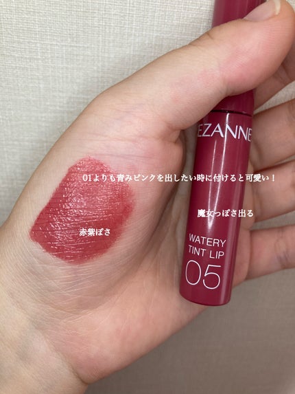 ラスティング リップカラーN/CEZANNE/口紅を使ったクチコミ(3枚目)