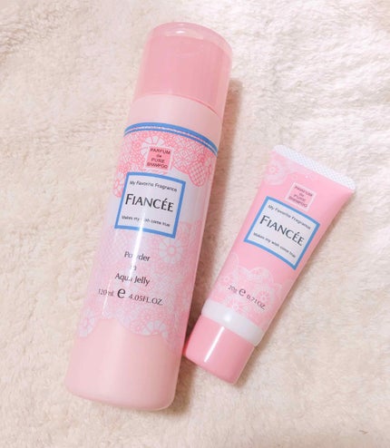 パウダーインアクアジェリー ピュアシャンプーの香り N /フィアンセ/デオドラント・制汗剤を使ったクチコミ(3枚目)