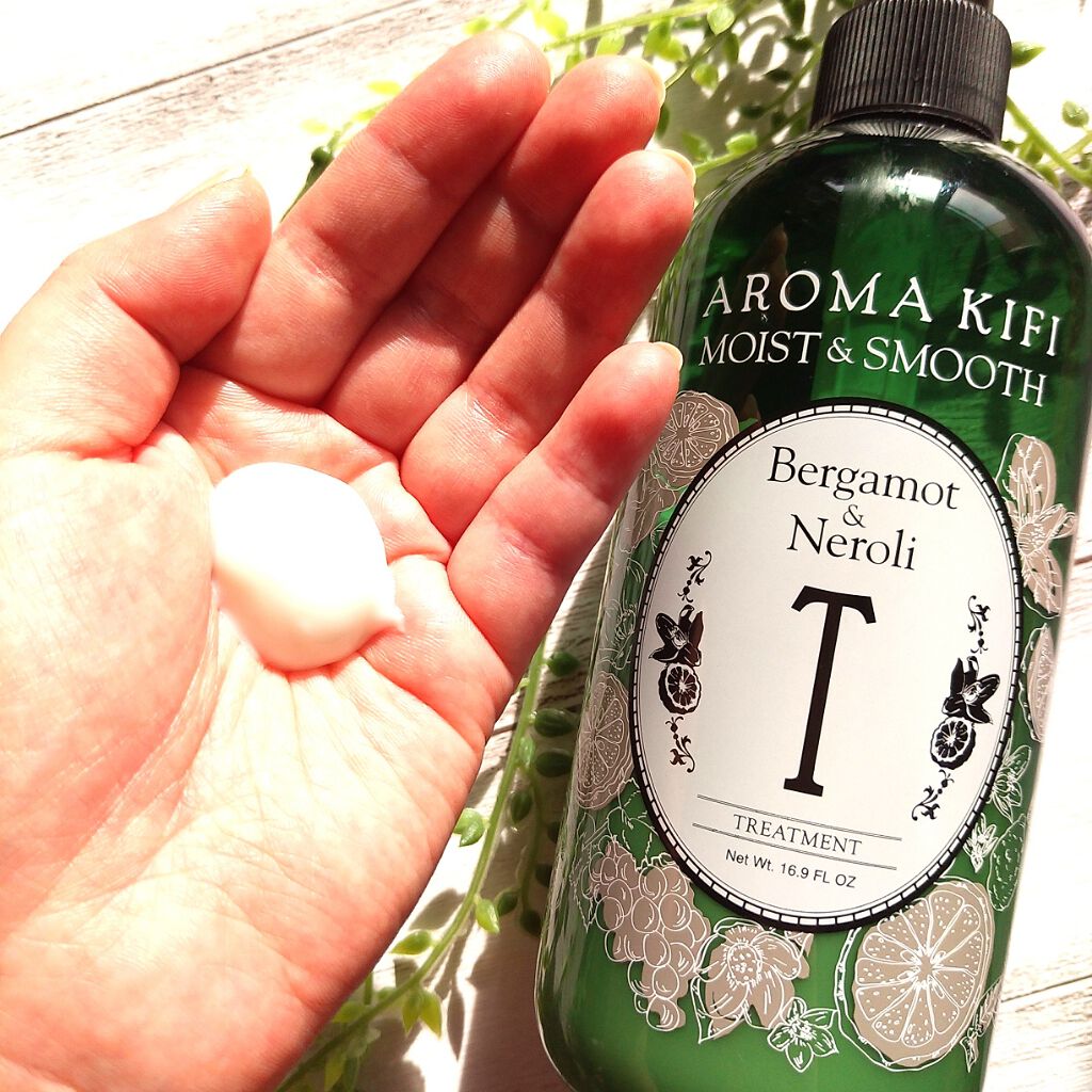 モイスト＆スムースシャンプー／トリートメント/AROMA KIFI/シャンプー・コンディショナーを使ったクチコミ（3枚目）