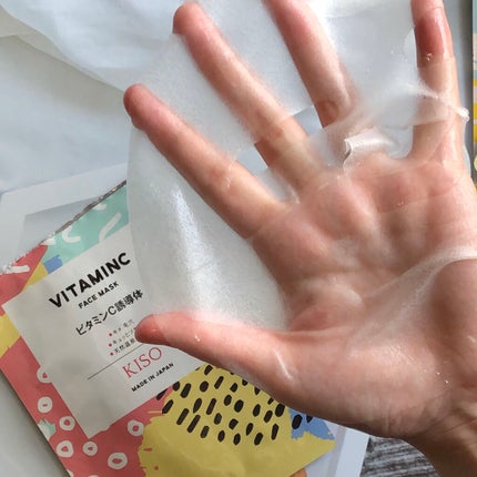 フェイスマスク 【しっかり実感30枚セット】/KISO/シートマスク・パックを使ったクチコミ(3枚目)